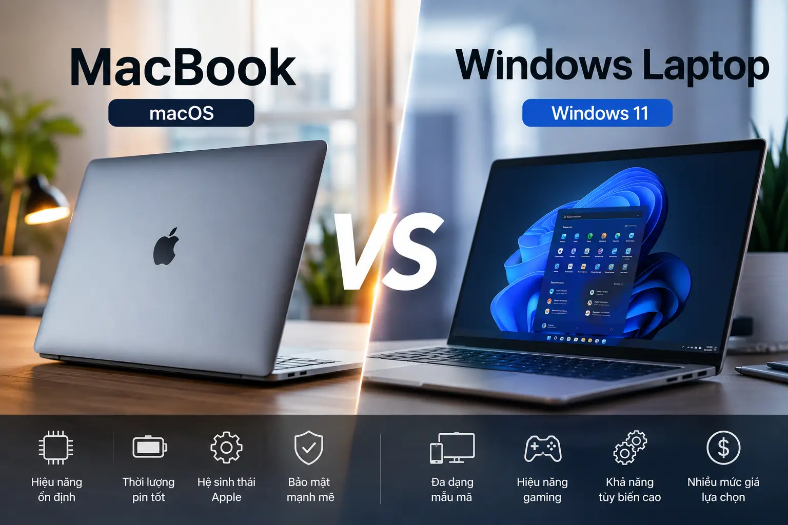 MacBook Và Laptop Windows Đang Khác Nhau Ở Đâu?